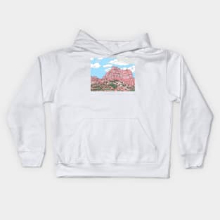 Red Rock State Park, Arizona, USA Kids Hoodie